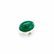 Charm cu piatra semipretioasa Agat Verde interschimbabil pentru bratarile din piele Magic Bracelet - 1910534