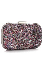 Clutch Multi-Color Sequin