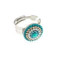 Inel Sapphire Sky placat cu argint 925 - 7193-807SP