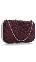 Clutch Purple Sequin