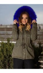 Geaca Parka New Style Blue