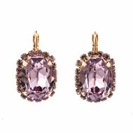 Cercei Elizabeth placati cu aur 24K - 1090/1-212212RG6