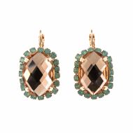 Cercei Summer Palace placati cu aur 24K - 1090/1-1042RG6