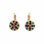 Cercei Selene placati cu aur 24K | 1218-1086RG6
