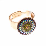 Inel Penelope placat cu aur 24K - 7193-1089RG6