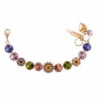 Bratara Penelope placata cu aur 24K | 4246/3-1089RG