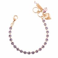 Bratara Violet placata cu aur 24K - 4000-371371RG