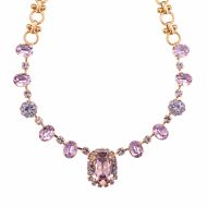 Colier Violet placat cu aur 24K - 3090/5-371371RG