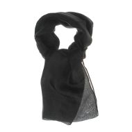 Esarfa neagra, matase naturala