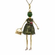 Bambola in Stile Beverly Hills - Gold-Green