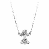Colier Argint 925 Watching Guardian Angel - CZ