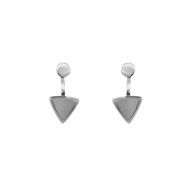Cercei Argint 925 Hanging Entire Triangles
