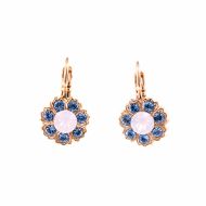 Cercei California Dreaming placati cu aur 24K | 1411/2-1067RG6