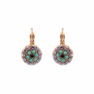 Cercei St. Lucia placati cu aur 24K | 1416-1107RG6