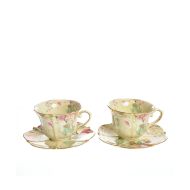 Set 2 cesti cafea, portelan