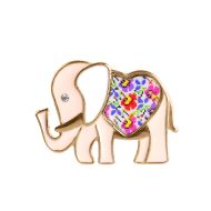 Brosa elefant, roz