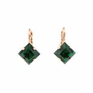 Cercei Luck placati cu aur 24K | 1002-373RG6