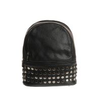 Rucsac negru, cu capse hexagonale