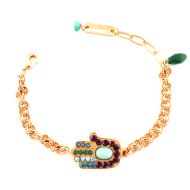Bratara Inspire placata cu aur 24K | 4112-1025RG