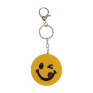 Breloc galben, smiley face