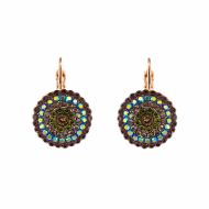 Cercei Penelope placati cu aur 24K | 1193-1089RG6