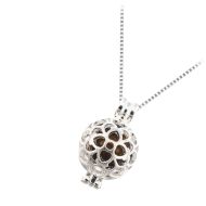Set Pandantiv placat cu argint - Angel Caller | Healing Stones cu 7 pietre semipretioase tamaduitoare, interschimbabile