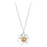 Pandantiv cu lant Argint 925 Anemone Flower
