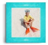 Fotocarte Summer Breeze - Standard, coperta moale - Panoramic mic (21x14 cm)