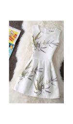 Rochie Cu Imprimeu Only Leaves