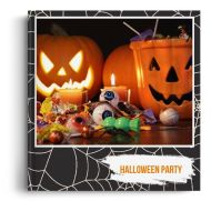 Fotocarte Halloween Party - Standard, coperta moale - Panoramic mic (21x14 cm)