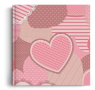 Fotocarte Retro Love - Standard, coperta moale - Patrat mediu (20x20 cm)