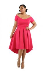 Rochie XXL Swing Pink