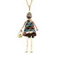 Bambola in Stile Copenhagen-Brown-Multi
