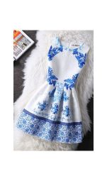 Rochie Cu Imprimeu Blue Option
