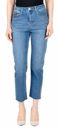 Blugi casual albastri mom JD229