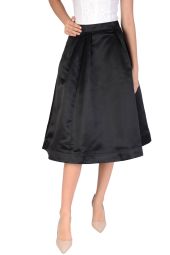 Fusta midi neagra din tafta W1695 NG