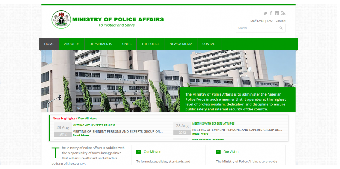 Federal Ministry of Police Affairs