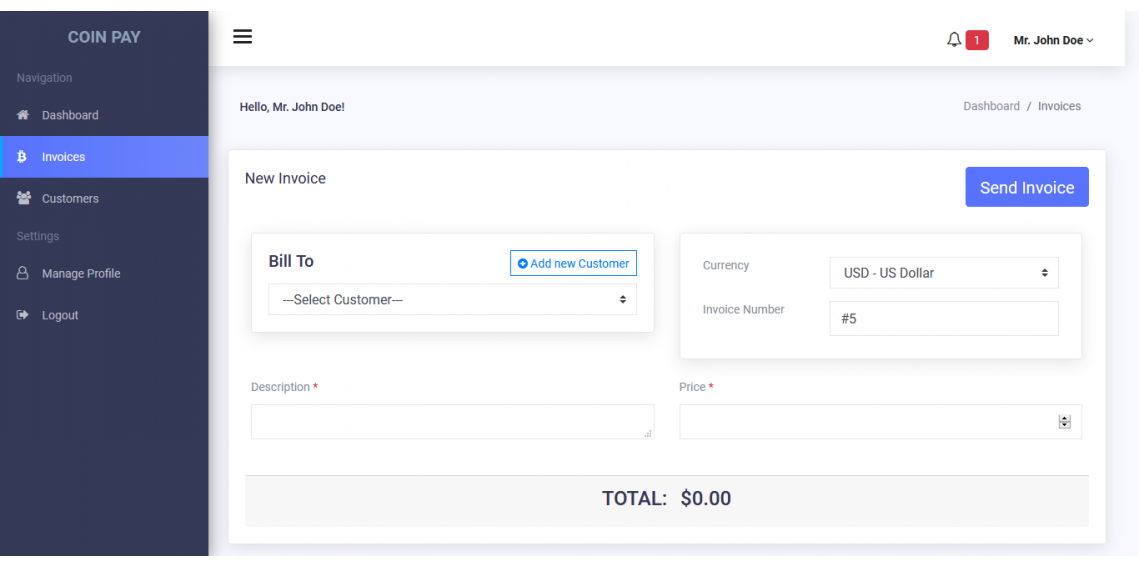 Coin Pay Laravel Bitcoin Payments
