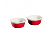 Набор квадратных форм, 2 шт., V 200 мл, серия Etch, CORNINGWARE, США Набор квадратных форм, 2 шт., V 200 мл, серия Etch, CORNINGWARE, США