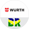 Logotipo de Wurth do Brasil Pecas de Fixacao Ltda