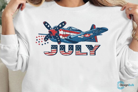 July Sublimation Design