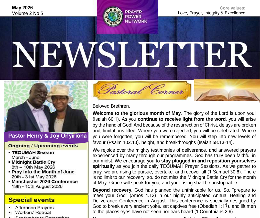 PPN Newsletter 1st page
