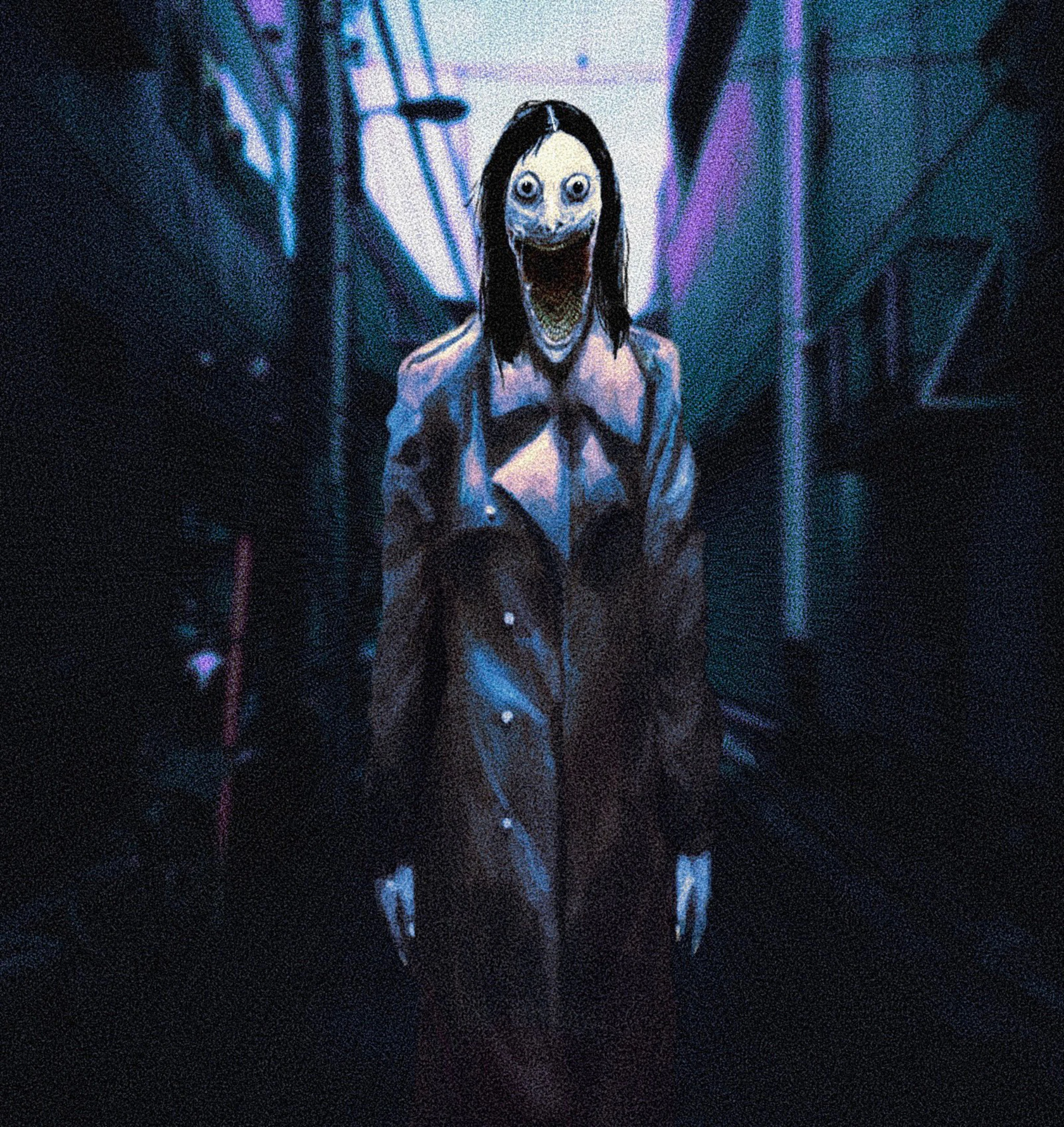 Kuchisake-onna (口裂け女; 'Slit-Mouthed Woman') is a malevolent figure in Japanese urban legends and folklore. Described as the malicious spirit, or onryō, of a woman, she partially covers her face with a mask or other item and carries a pair of scissors, a knife, or some other sharp object.