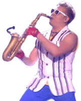>Sax king of the late night