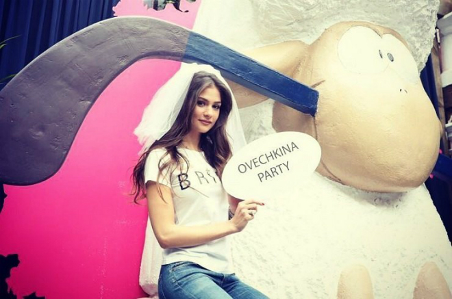 Анастасия Шубская на девичнике