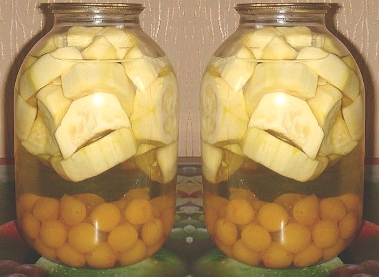 компот из кабачков