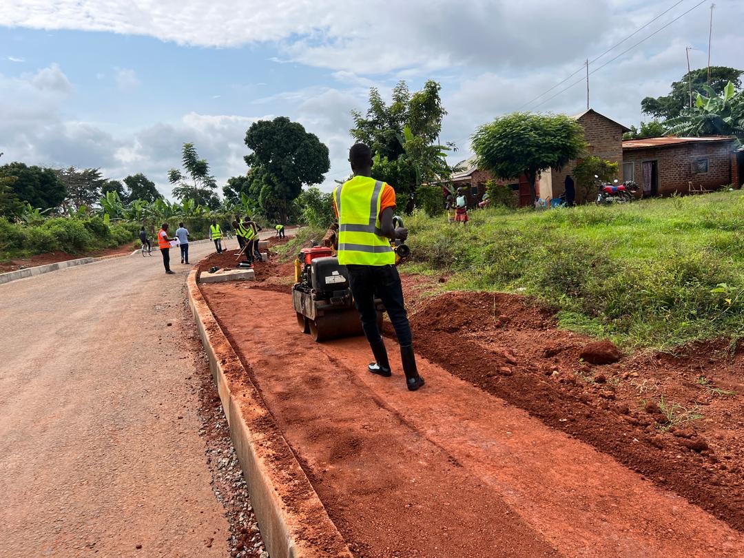 Building Strong Foundations: Walkway Compaction Project in Kamuli, Uganda
