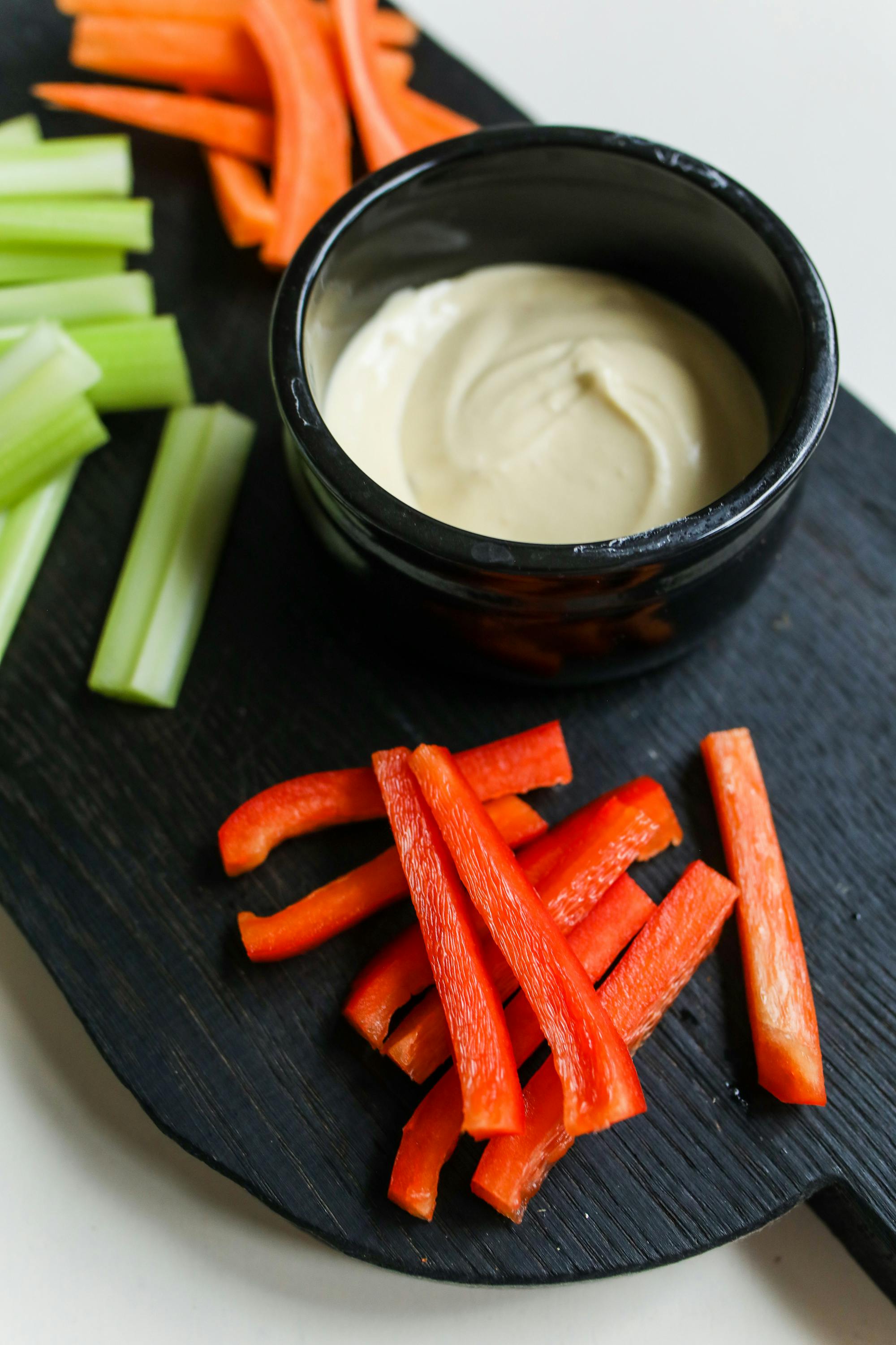 Hummus and Veggie Sticks