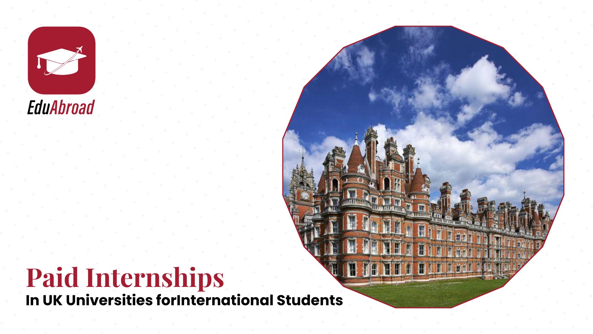 Paid Internships in UK Universities for International Students