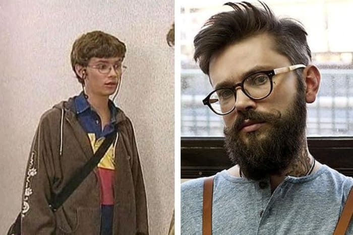 Артем Семакин в сериале *Простые истины* и в наши дни | Фото: vokrug.tv Артем Семакин в сериале *Простые истины* и в наши дни | Фото: vokrug.tv
